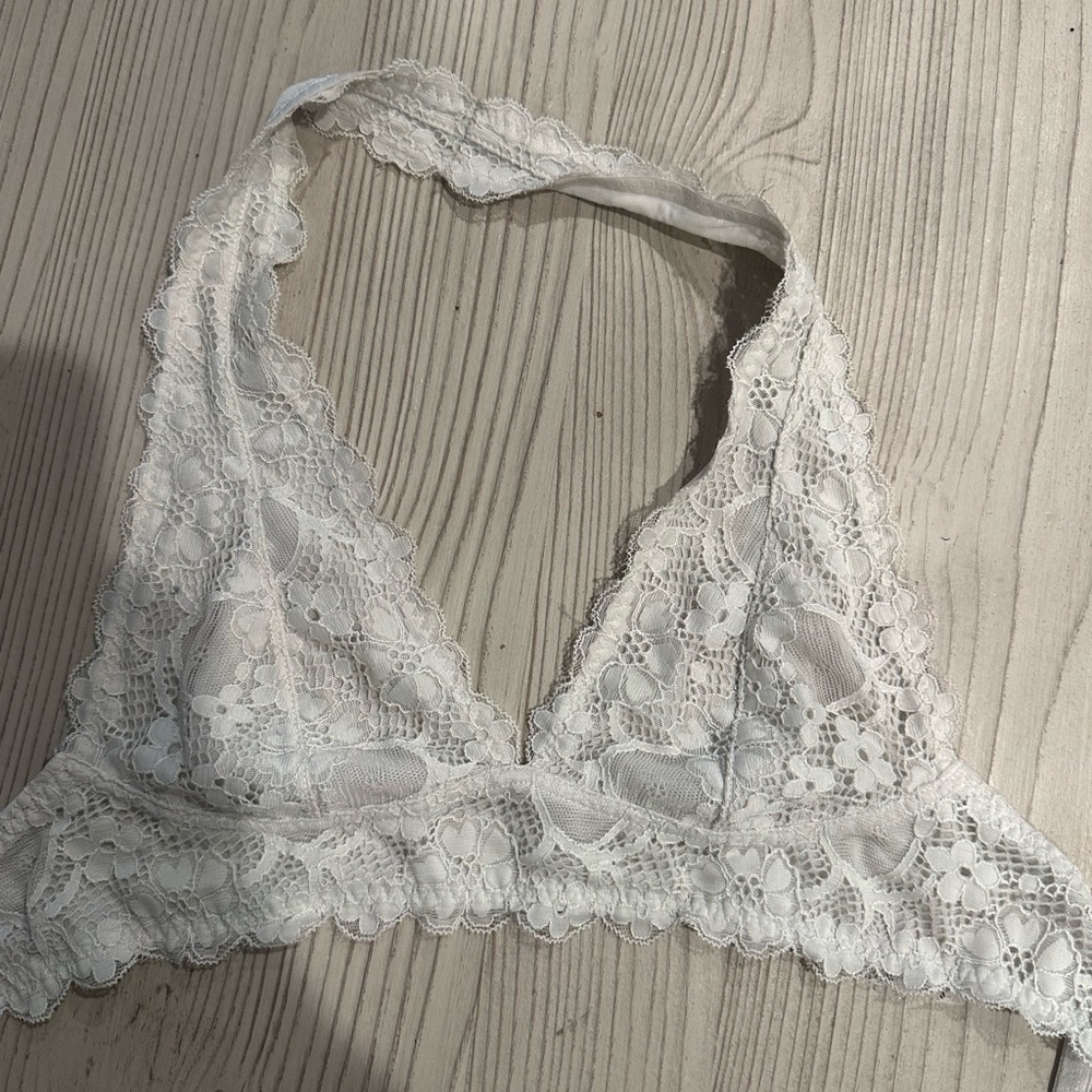 free people white bralette